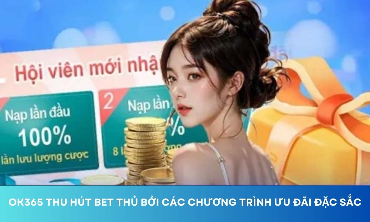 Khuyến mãi tiền thưởng và vòng quay miễn phí
