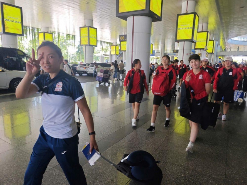 U20 nữ Kyrgyzstan tại Hà Nội