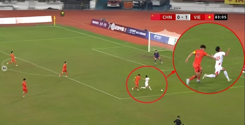 Tình huống tranh cãi tại Panda Cup