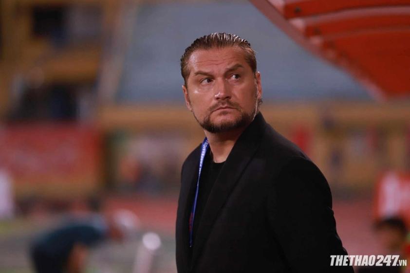 HLV Popov phát biểu sau trận thắng