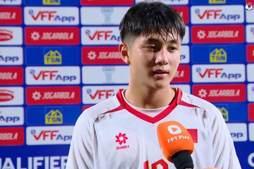 Tiền đạo Trần Mạnh Quân tỏa sáng với cú đúp cho U17 Việt Nam