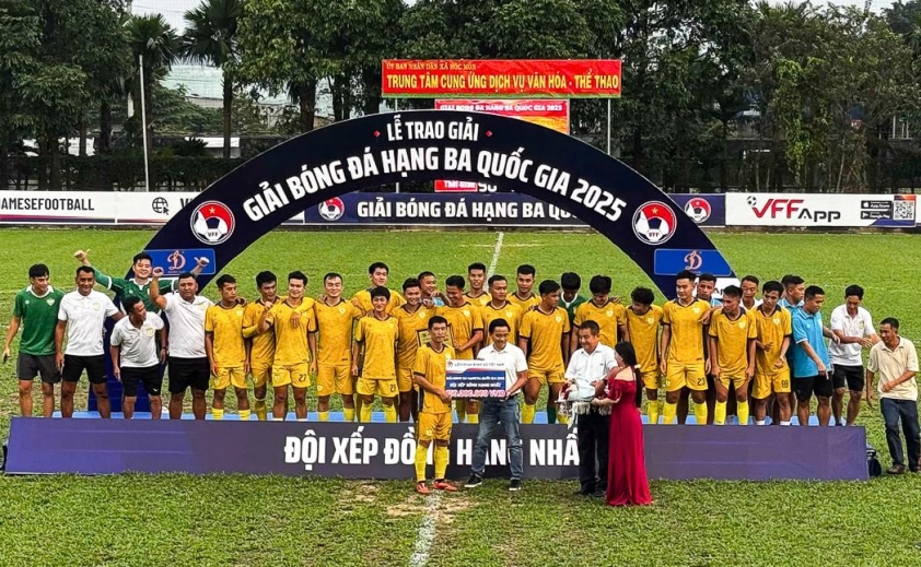 Trường Giang Gia Định giành quyền lên chơi ở hạng Nhì với thành tích bất bại