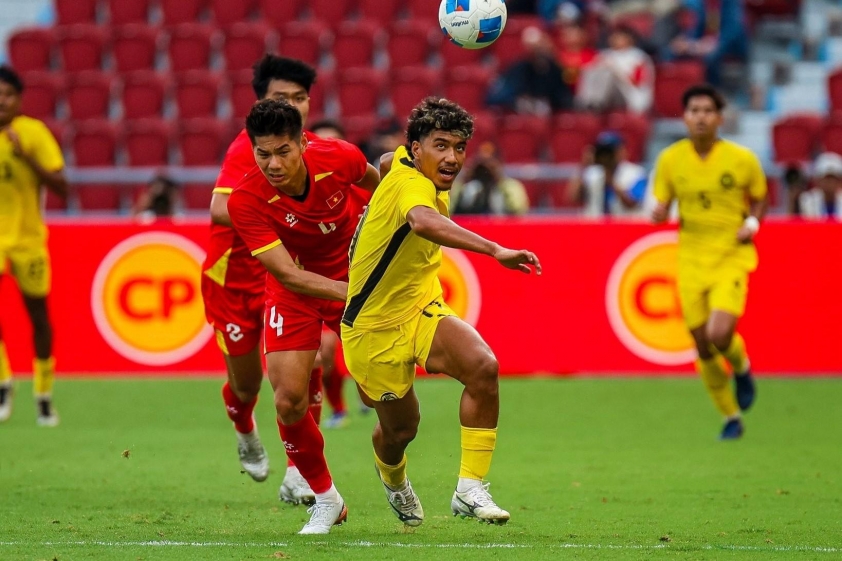 U22 Malaysia đã nhận thất bại trước U22 Việt Nam U22 Malaysia sau trận thua U22 Việt Nam