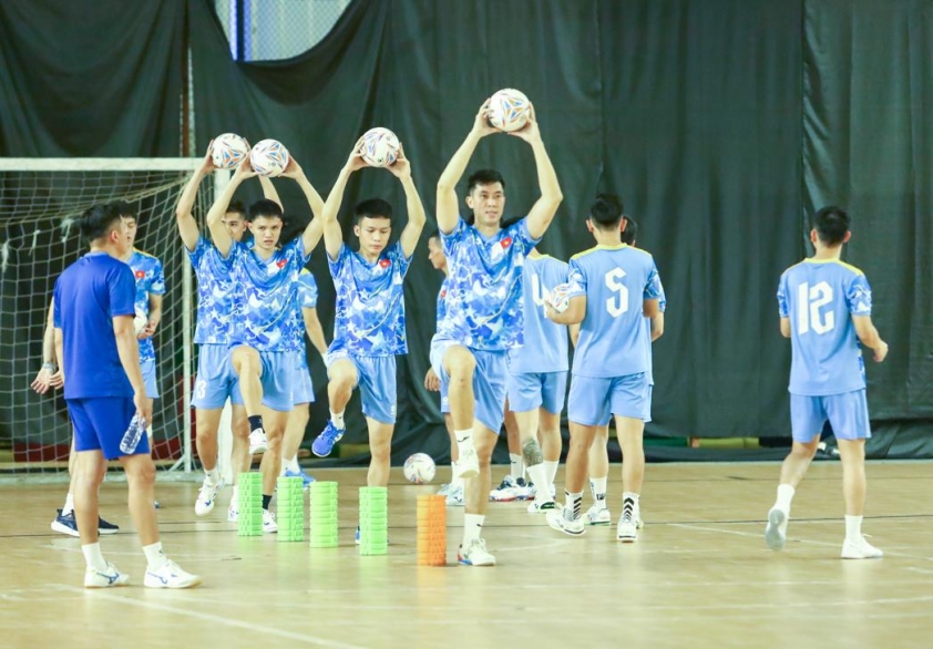 ĐT futsal Việt Nam quyết tâm hướng tới chiến thắng trước Kuwait