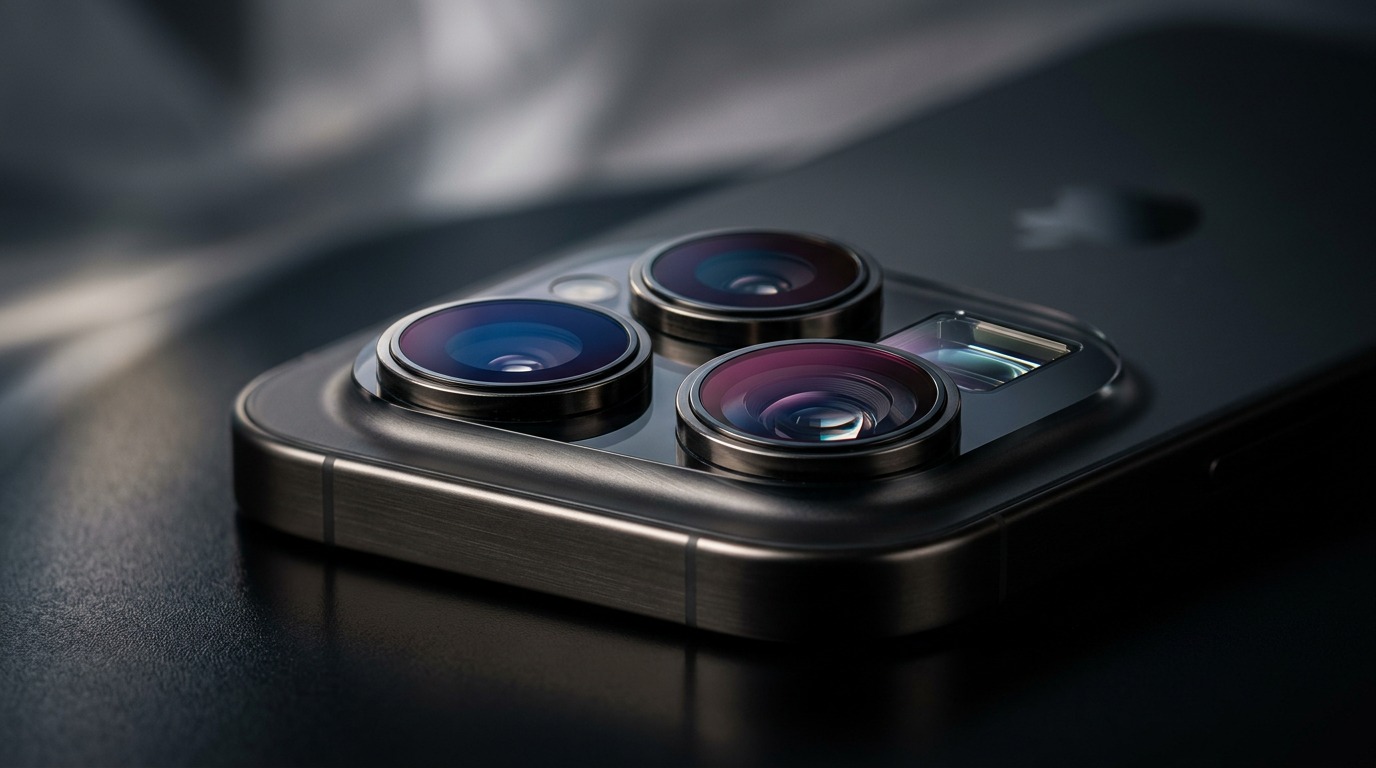 Hệ thống camera 48MP đồng bộ và ống kính tiềm vọng cải tiến